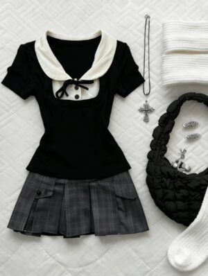 Midnight Lace top