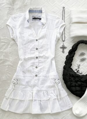 Ivy Claire fitted mini dress