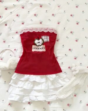 Suzu Delphine apple tube top